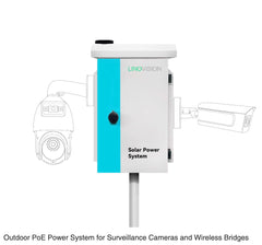 (GO BOX-POE04W) Outdoor PoE Power System for Surveillance Cameras and Wireless Bridges