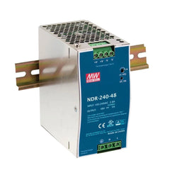 (NDR-240-48) MEAN WELL NDR-240-48 240W Din-Rail Power Supply