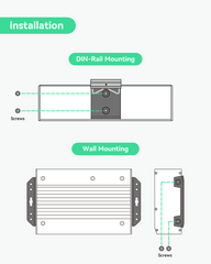 8 Ports 360W Full Gigabit Managed PoE Switch, 4 BT 90W PoE Ports