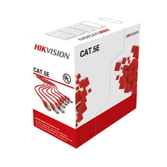 HIKVISION DS-1LN5EU-W/CMR 1000ft CCU UTP Cable, 24 AWG, 4 twisted pair, unshielded, Cat5e Cable, Blue - LINOVISION US Store