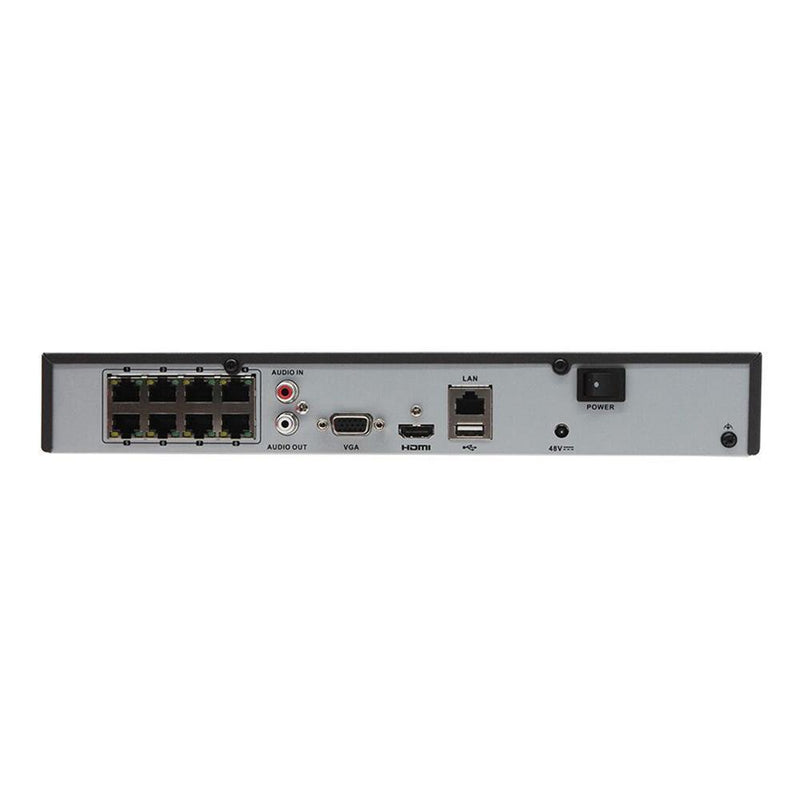 8ch & H.265 4K POE NVR max 1 HDD mini 1U case Embedded Plug & Play (NVR7608-K1 ) - LINOVISION US Store