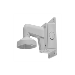 DS-1272ZJ-110B wall-mount bracket & junction box or Hikvision Dome Camera DS-2CD2142FWD-I,  White Aluminum alloy - LINOVISION US Store