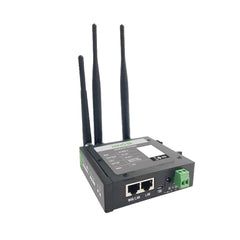 Industrial 4G LTE WiFi Router with SIM Card Slot, 4G VPN Router, Indusrial Cellular Router with one LAN Port, WAN Port and 3 Antenna, Supports T-Mobile, AT&T and DIN Rail Mounting - LINOVISION US Store