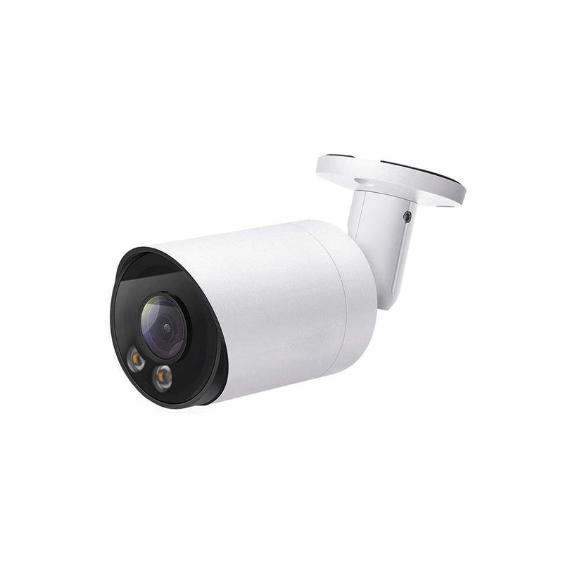 4K ColorVu POE IP Bullet Camera support 24hr color night vision with warm white LED and ONVIF NDAA Compliant for commercial video surveillance (IPC208C) - LINOVISION US Store