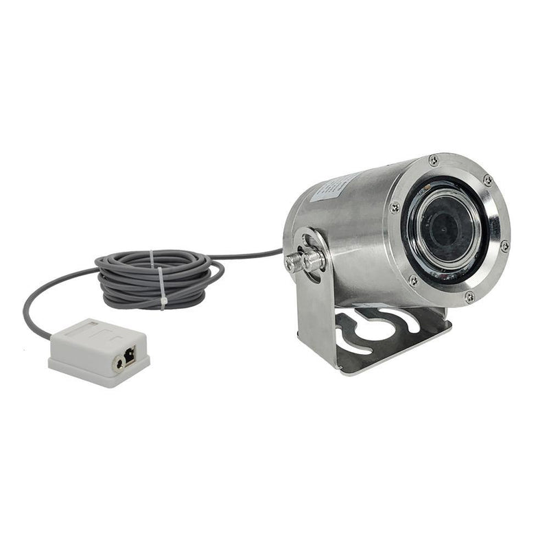 LINOVISION 5MP 2.8-12mm Lens 316L Stainless Steel Underwater POE IP Camera with White LEDs Working in 165ft Lake Water or Ocean Water, Comes with 33ft Cable (IPC425Z-316LAC) - LINOVISION US Store
