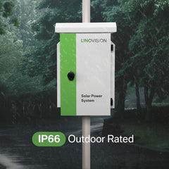 4G LTE Wireless Solar Powered AI Deep Learning Active Deterrence PTZ Camera System - LINOVISION US Store