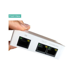Passive POE Extender with two POE outputs  300ft POE extension  max 900ft with cascading 2 Pack - LINOVISION US Store