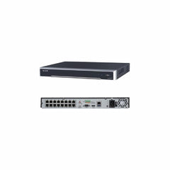 16ch POE NVR  max 2 HDD  support POS integration 1U case (NVR516P16-I2 ) - LINOVISION US Store