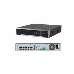 32ch POE NVR, 12mp resolution, max 4 HDD. 1.5U case (NVR532P16-K4) - LINOVISION US Store