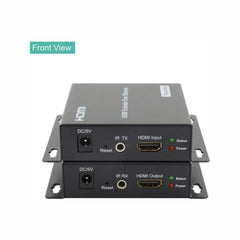 1080P Full HD HDMI Extender Over IP Kit Up to 395ft Over Cat5E/6 Cable with IR Remote Control, One to One, Up to 254 Combined RX in One to Many Connection Contains Transmitter and Receiver - LINOVISION US Store