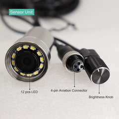 HD1080P Modular Network Inspection System for Underwater and Highly Discreet Applications, 1 Main Unit XVR04M and 2 Sensor Units MUWS90 - LINOVISION US Store