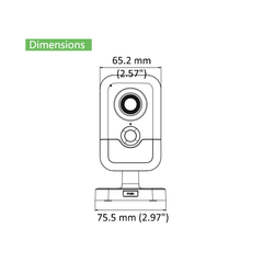 4 MP Indoor WDR Fixed Cube Network Camera NC324-CU - LINOVISION US Store