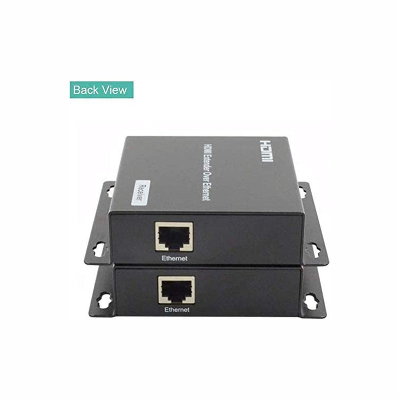 1080P Full HD HDMI Extender Over IP Kit Up to 395ft Over Cat5E/6 Cable with IR Remote Control, One to One, Up to 254 Combined RX in One to Many Connection Contains Transmitter and Receiver - LINOVISION US Store