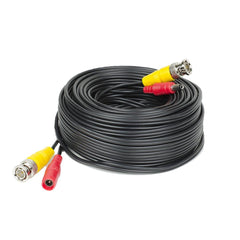 150 feet Pre-made power and video HD-TVI cable, Black - LINOVISION US Store