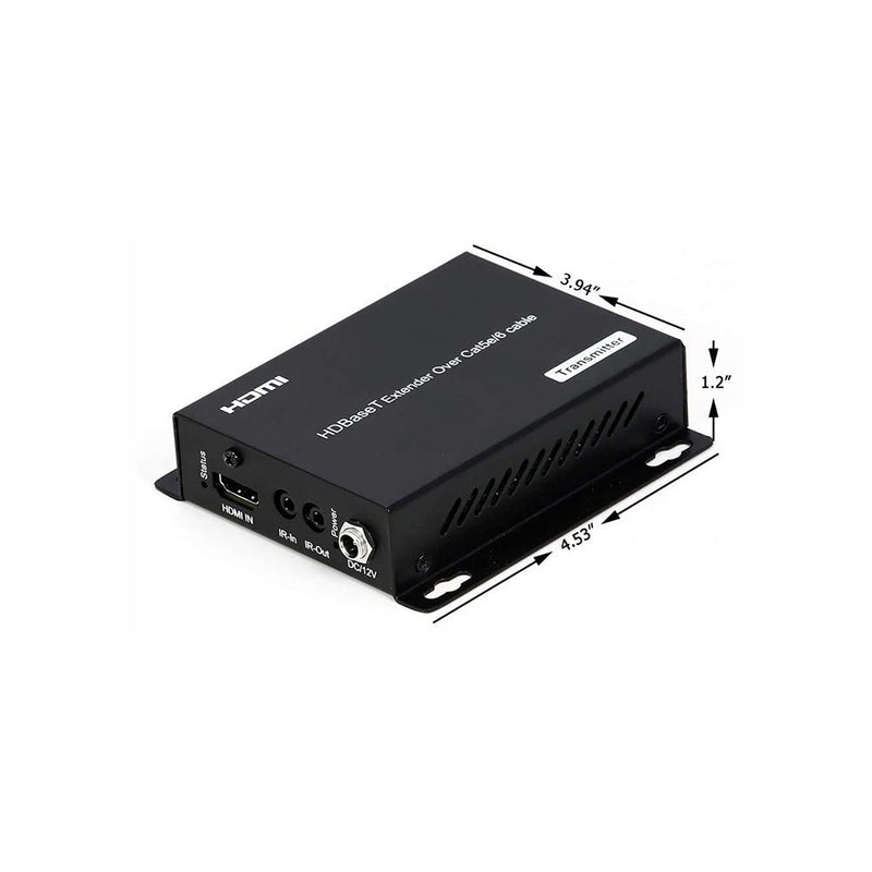 3D 4K IR PoC HDMI Extender HDCP2.2 &HDCP1.4 Compliant Transmit up to 1080p(230ft) 4K(132ft) - LINOVISION US Store