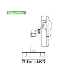 4 MP Indoor WDR Fixed Cube Network Camera NC324-CU - LINOVISION US Store
