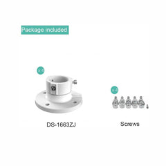 DS-1663ZJ Outdoor Indoor Ceiling Mount Bracket for Hikvision Speed Dome Camera DS-2DE7430IW-AE etc (4 Pack) - LINOVISION US Store