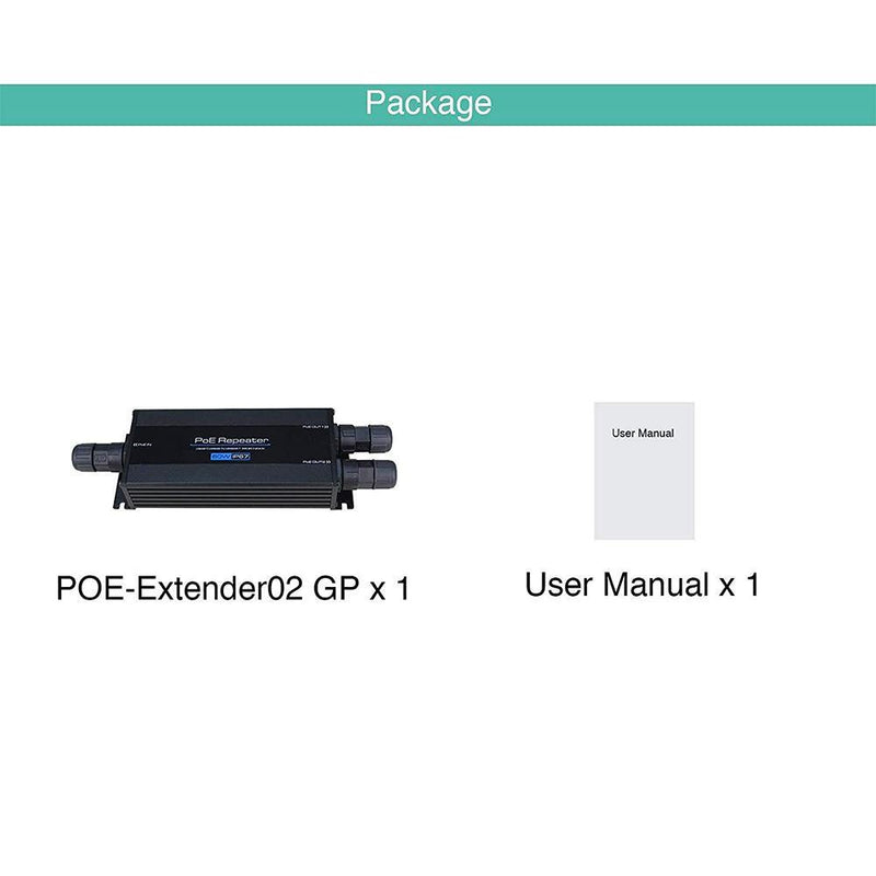 LINOVISION Gigabit 802.3 bt 2 Port POE++ Extender IP67 Max 81W Output Outdoor Industrial POE Repeater, PoE Amplifier, PoE Booster 1 in 2 Out for IP Security Cameras, AP, PTZ Camera, LED Light - LINOVISION US Store