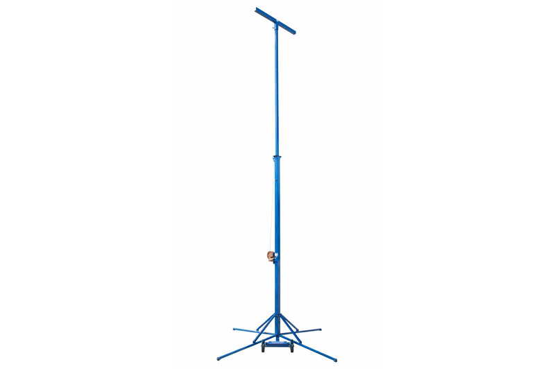 Collapsible Aluminum Winched Quadpod Trailers With Removable Tower Head On Wheels - Adjustable 12-20 Feet - LINOVISION US Store