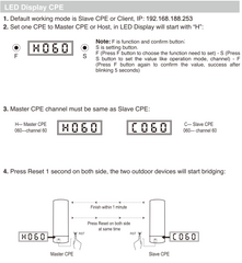 Outdoor CPE, 5GHz, compatible to IEEE 802.11a/n/ac, plug-n-play, wireless bridge for community complex or outdoor internet  (CPE-5AC)