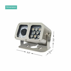 LINOVISION Underwater Camera Featuring 316L Anti-Corrosion Case IP68 1080P 2MP POE IP Camera 10 Meters Length Special Line Lens 2.8MM - LINOVISION US Store