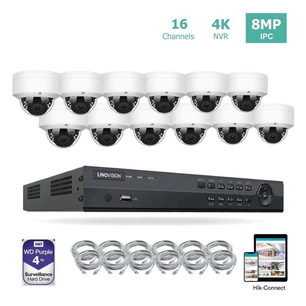 nvr 4k camera system