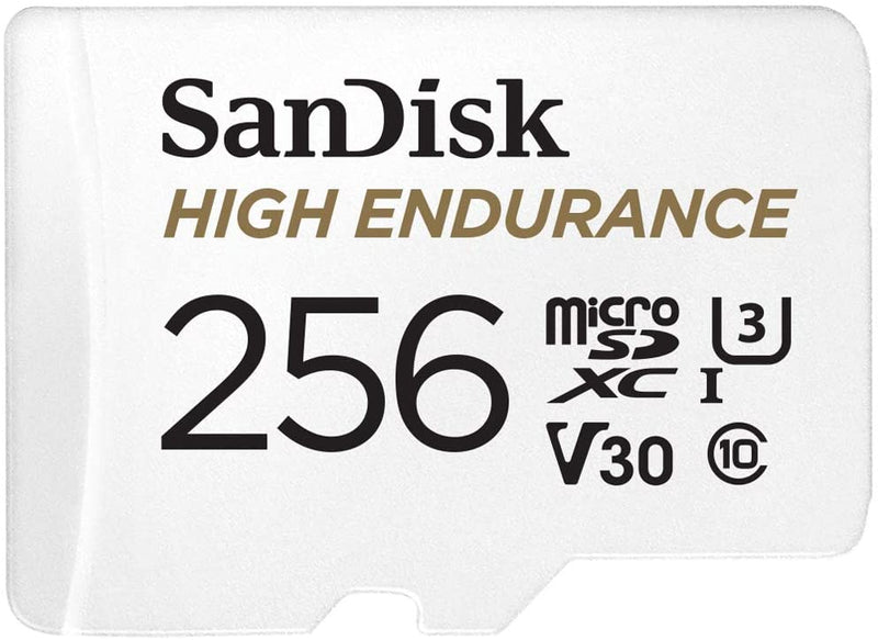 256GB High Endurance Video microSDXC Card (Storage-SD256GB)