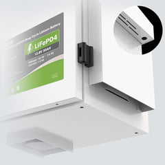 Outdoor UPS POE Power for One Camera System with 30AH LiFePO4 Battery and 4G Router, Dimension 30x40x15cm - LINOVISION US Store