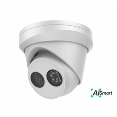 4K H.265+ IP turret dome camera, TrueWDR, 2.8mm lens