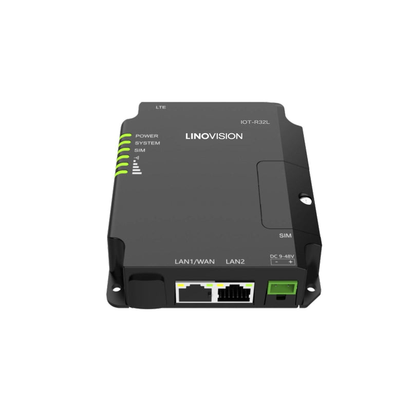 LINOVISION Industrial Unlocked 4G LTE Router for AT&T and T-Mobile SIM Cards, Secure VPN Access, Centralized Cloud Management, Rugged Compact Cellular Router - LINOVISION US Store